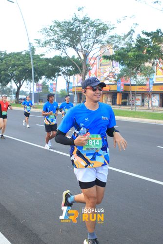 Race photo from ISOPlus Run 2024 Jakarta