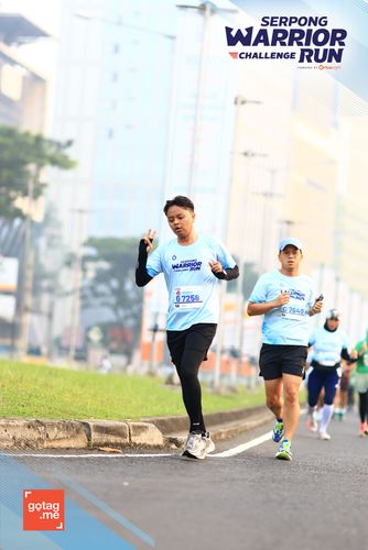 Race photo from SERPONG WARRIOR CHALLENGE RUN