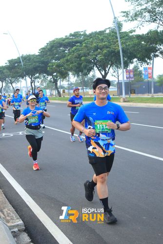 Race photo from ISOPlus Run 2024 Jakarta