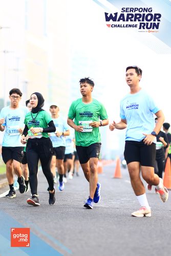 Race photo from SERPONG WARRIOR CHALLENGE RUN