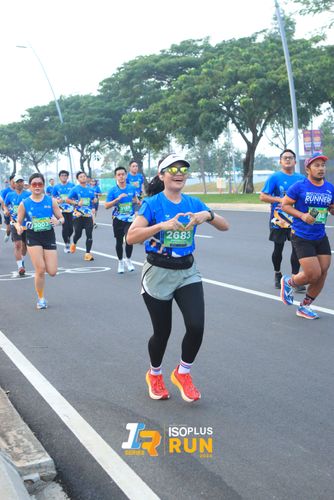 Race photo from ISOPlus Run 2024 Jakarta