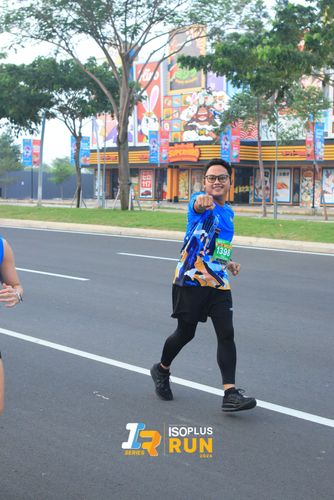 Race photo from ISOPlus Run 2024 Jakarta