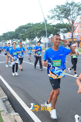 Race photo from ISOPlus Run 2024 Jakarta