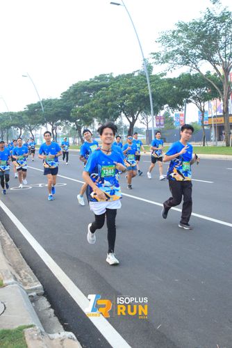 Race photo from ISOPlus Run 2024 Jakarta