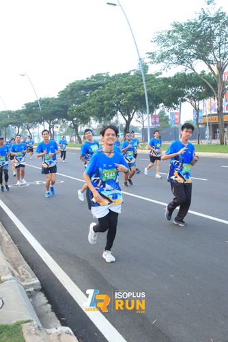 Race photo from ISOPlus Run 2024 Jakarta