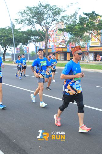 Race photo from ISOPlus Run 2024 Jakarta