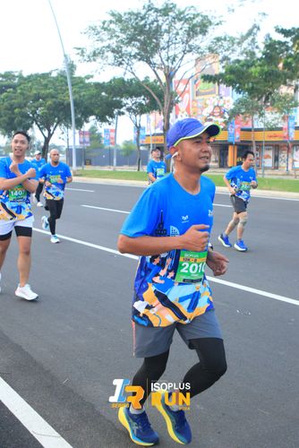 Race photo from ISOPlus Run 2024 Jakarta