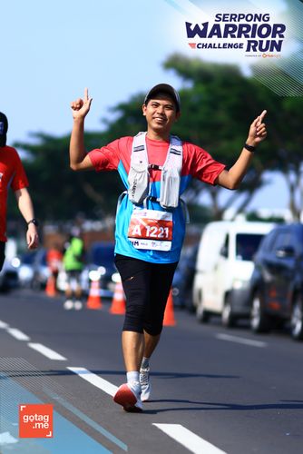 Race photo from SERPONG WARRIOR CHALLENGE RUN