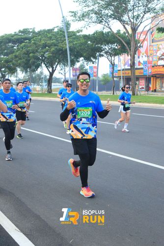 Race photo from ISOPlus Run 2024 Jakarta