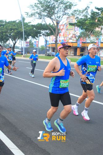 Race photo from ISOPlus Run 2024 Jakarta