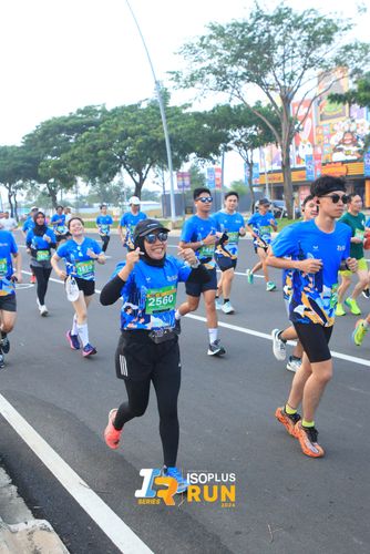 Race photo from ISOPlus Run 2024 Jakarta