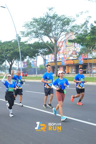 Race photo from ISOPlus Run 2024 Jakarta