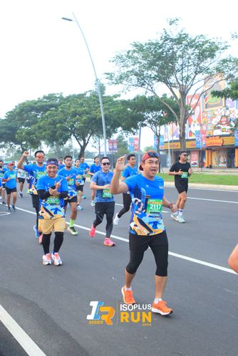 Race photo from ISOPlus Run 2024 Jakarta