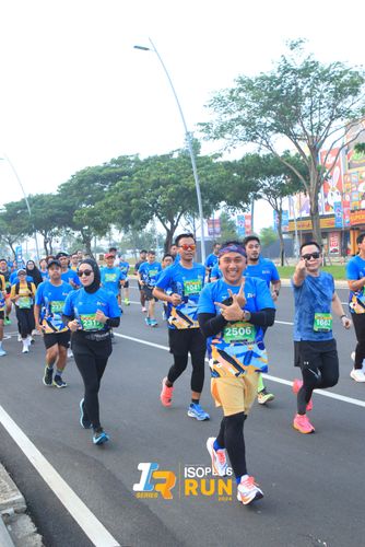 Race photo from ISOPlus Run 2024 Jakarta