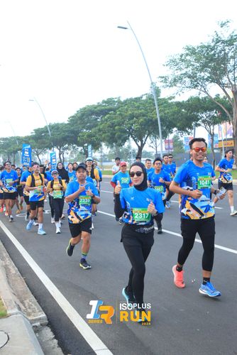 Race photo from ISOPlus Run 2024 Jakarta