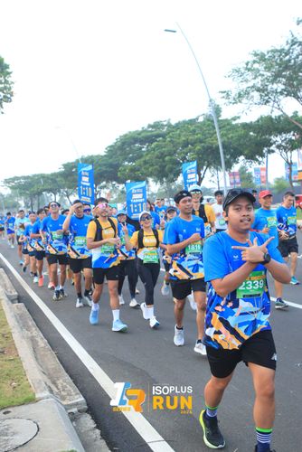Race photo from ISOPlus Run 2024 Jakarta