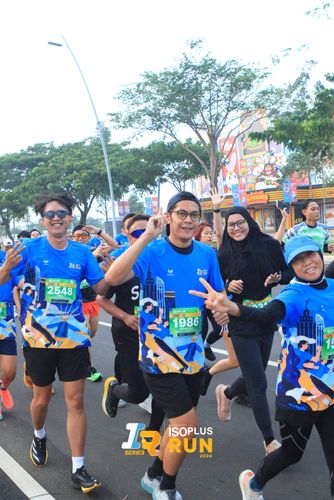 Race photo from ISOPlus Run 2024 Jakarta