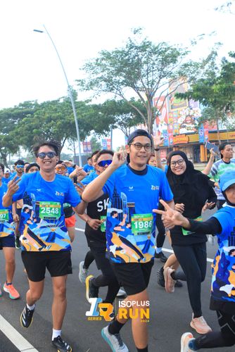 Race photo from ISOPlus Run 2024 Jakarta