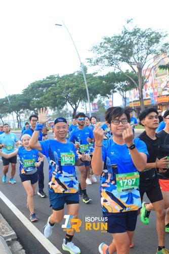 Race photo from ISOPlus Run 2024 Jakarta