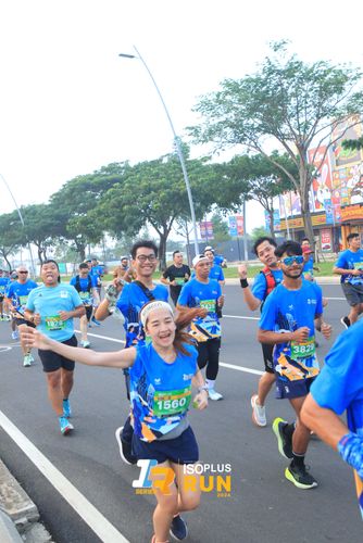 Race photo from ISOPlus Run 2024 Jakarta
