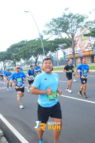 Race photo from ISOPlus Run 2024 Jakarta