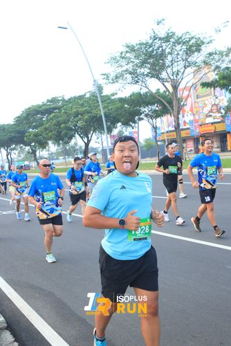 Race photo from ISOPlus Run 2024 Jakarta