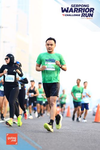 Race photo from SERPONG WARRIOR CHALLENGE RUN