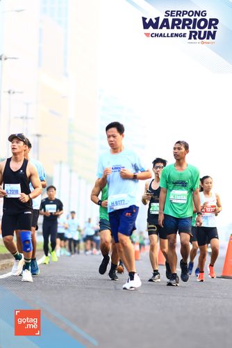 Race photo from SERPONG WARRIOR CHALLENGE RUN