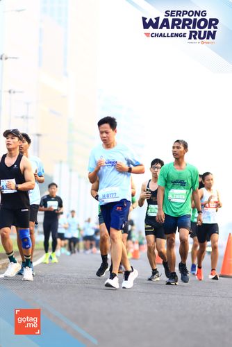Race photo from SERPONG WARRIOR CHALLENGE RUN