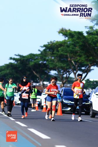 Race photo from SERPONG WARRIOR CHALLENGE RUN