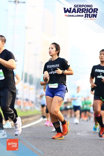 Race photo from SERPONG WARRIOR CHALLENGE RUN
