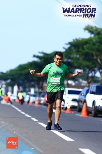 Race photo from SERPONG WARRIOR CHALLENGE RUN