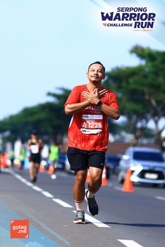 Race photo from SERPONG WARRIOR CHALLENGE RUN