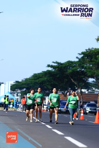 Race photo from SERPONG WARRIOR CHALLENGE RUN