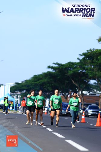 Race photo from SERPONG WARRIOR CHALLENGE RUN