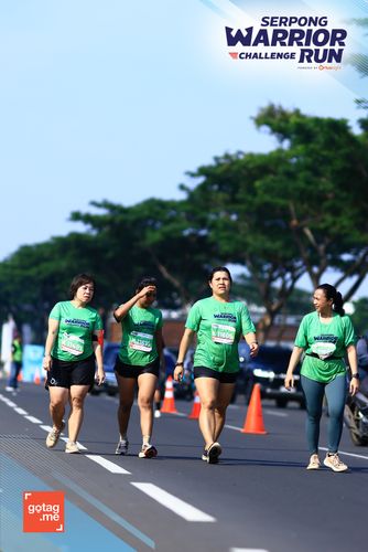 Race photo from SERPONG WARRIOR CHALLENGE RUN