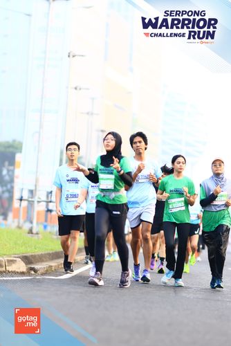Race photo from SERPONG WARRIOR CHALLENGE RUN