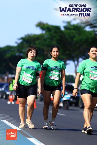Race photo from SERPONG WARRIOR CHALLENGE RUN