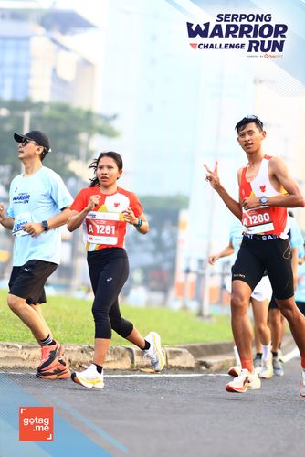 Race photo from SERPONG WARRIOR CHALLENGE RUN