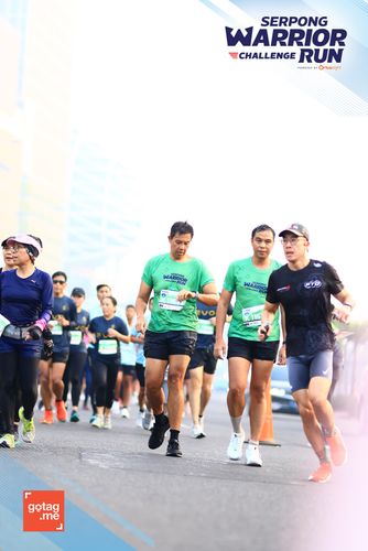 Race photo from SERPONG WARRIOR CHALLENGE RUN