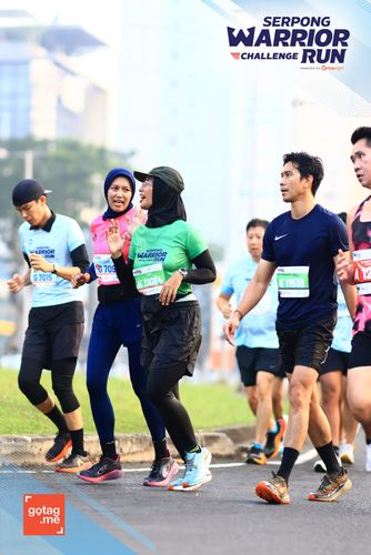 Race photo from SERPONG WARRIOR CHALLENGE RUN