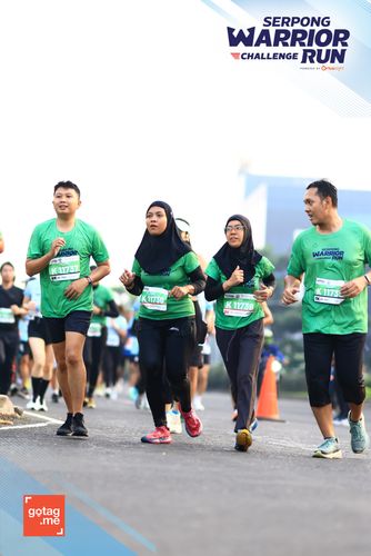 Race photo from SERPONG WARRIOR CHALLENGE RUN