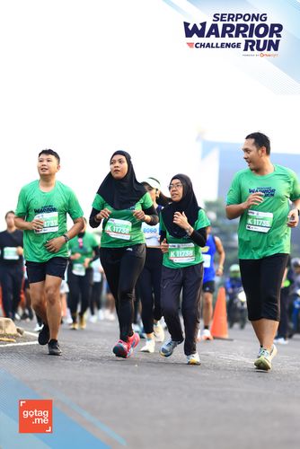 Race photo from SERPONG WARRIOR CHALLENGE RUN