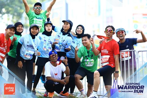 Race photo from SERPONG WARRIOR CHALLENGE RUN