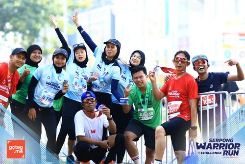 Race photo from SERPONG WARRIOR CHALLENGE RUN