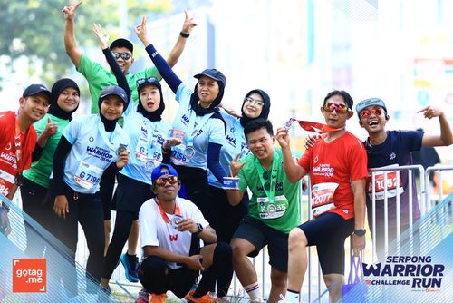 Race photo from SERPONG WARRIOR CHALLENGE RUN