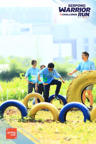 Race photo from SERPONG WARRIOR CHALLENGE RUN