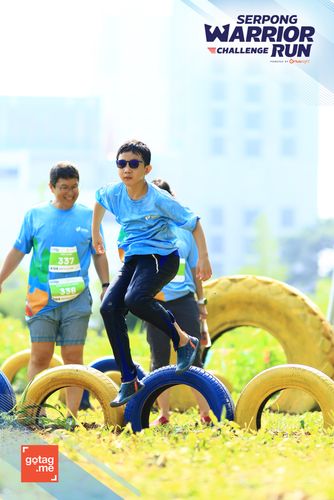 Race photo from SERPONG WARRIOR CHALLENGE RUN