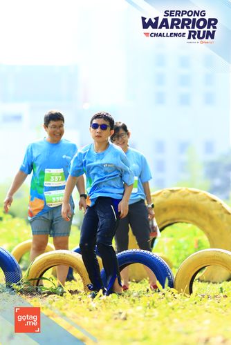 Race photo from SERPONG WARRIOR CHALLENGE RUN