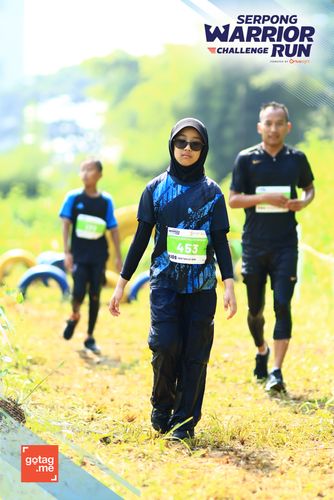 Race photo from SERPONG WARRIOR CHALLENGE RUN